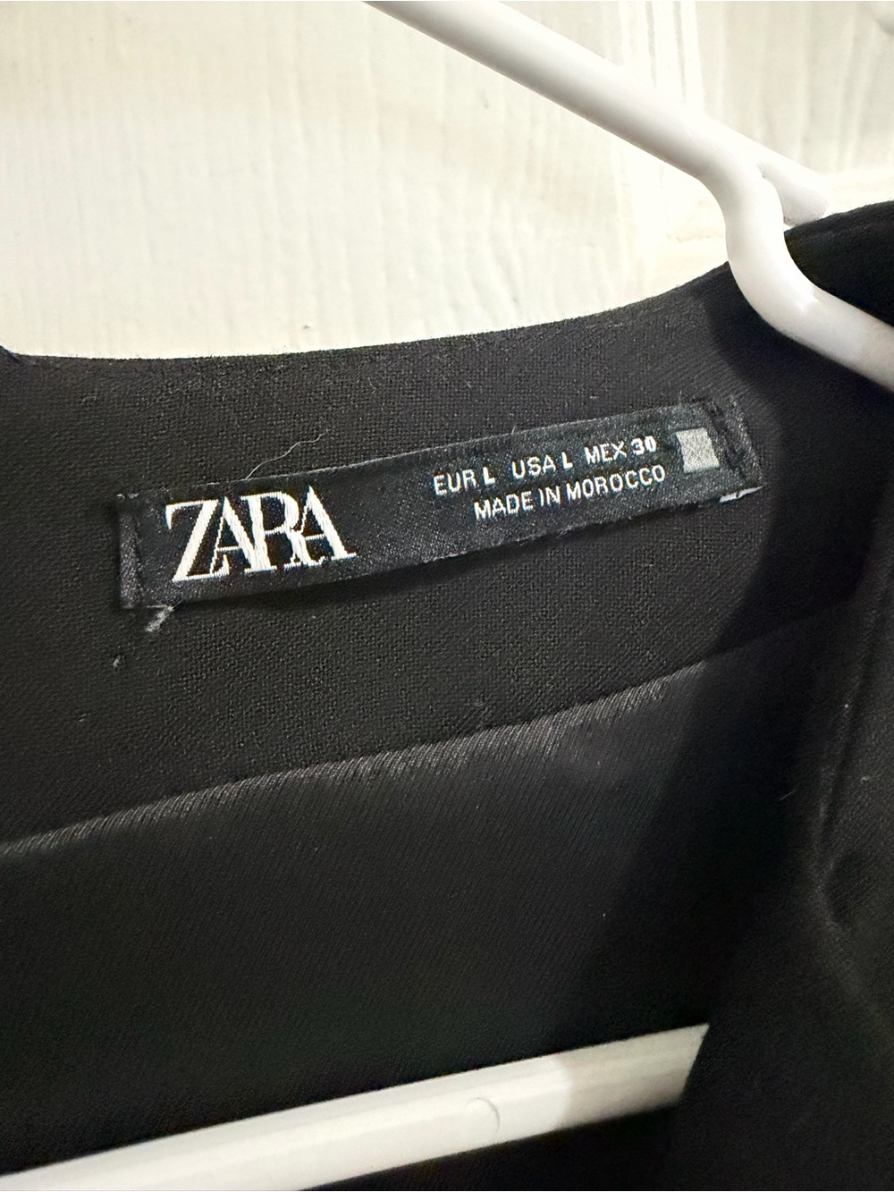 ZARA Black womens blazer dress